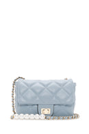 Women's Blue Strap Detailed Crossbody Bag | Derimod