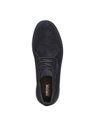 Geox Men's Navy Blue Massimiano Lace-Up Suede Leather Boots | Derimod