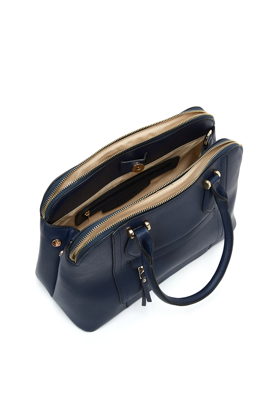 Women's Navy Blue Classic Shoulder Bag