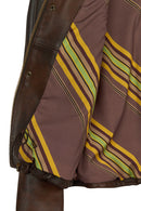 Richmond Woman Brown Short A-Line Leather Jacket | Derimod
