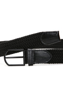 Men's Black Fabric Belt | Derimod