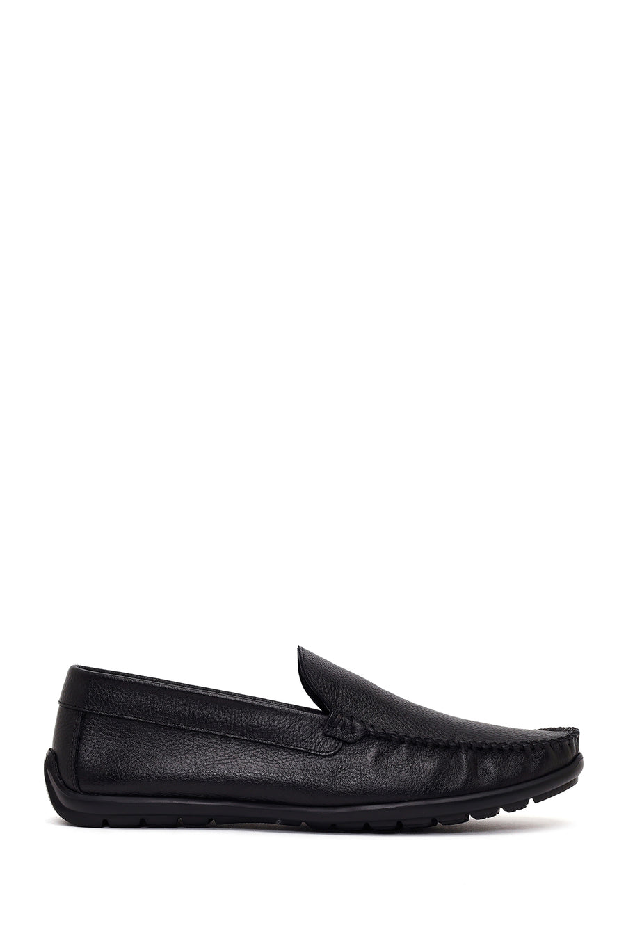 Male Black Leather Loafer 26SFD6806FT | Derimod