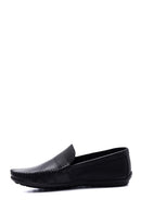 Men's Black Leather Casual Loafer | Derimod