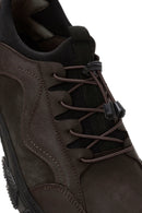 Men's Brown Lace-Up Leather Sneaker | Derimod