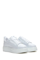 Kadın Beyaz Kalın Tabanlı Sneaker | Derimod