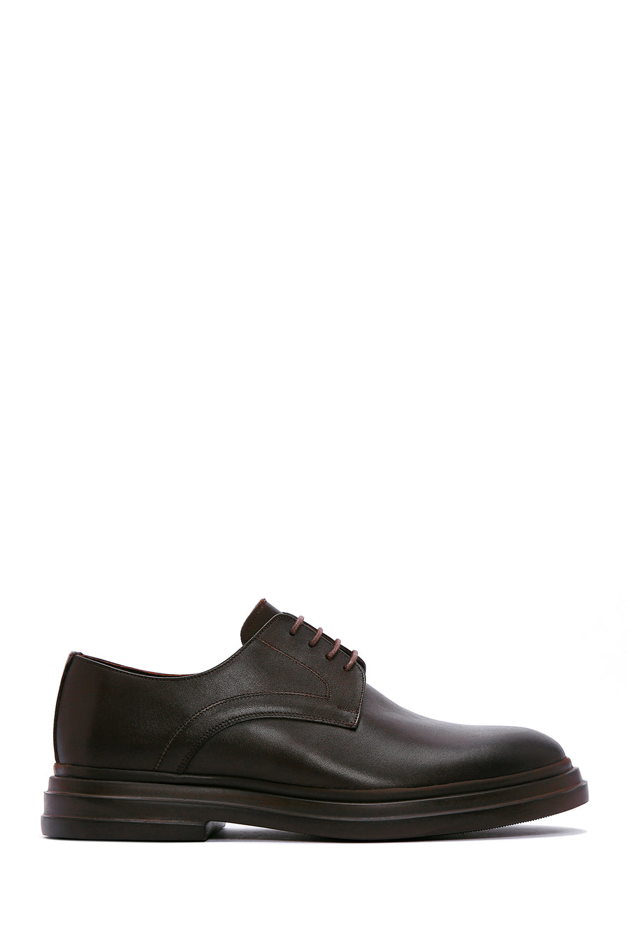 Men's Brown Leather Casual Shoes 23WFD675918 | Derimod