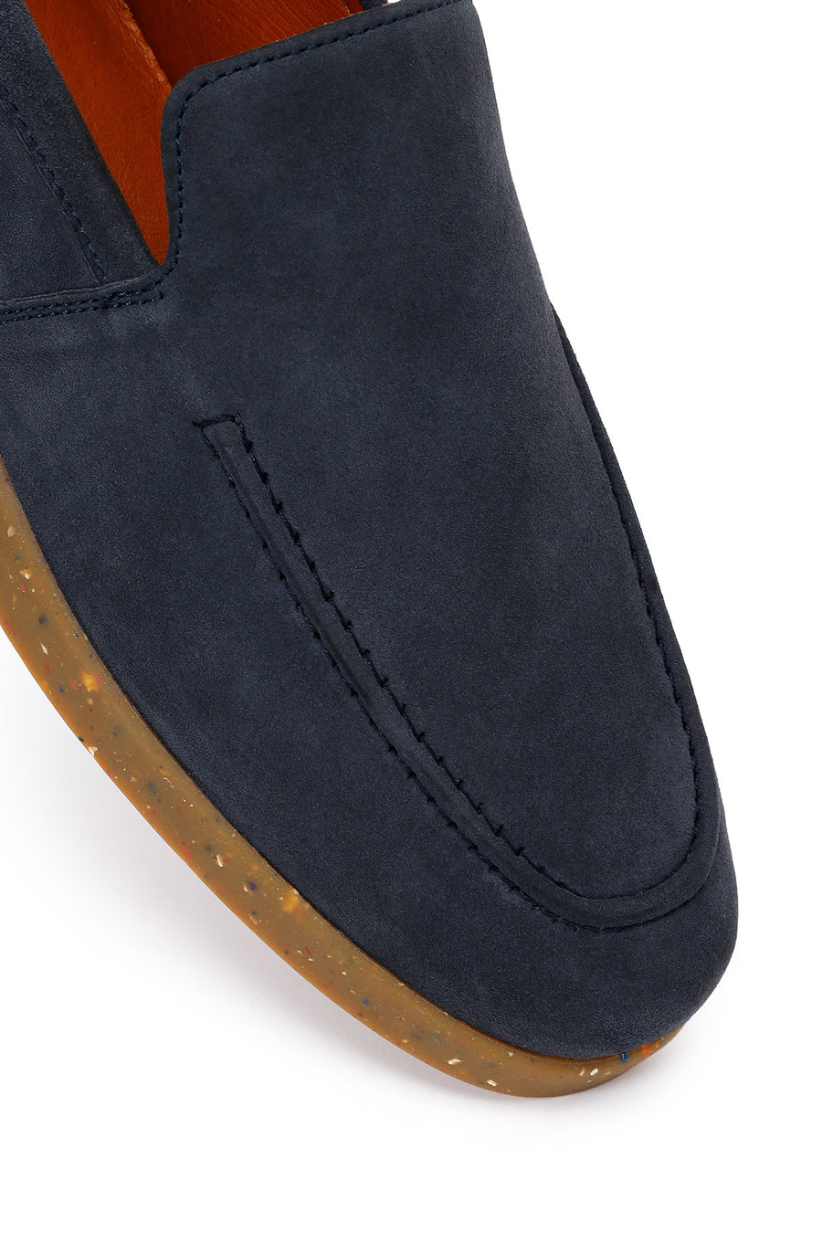 Male Navy Suede Loafer