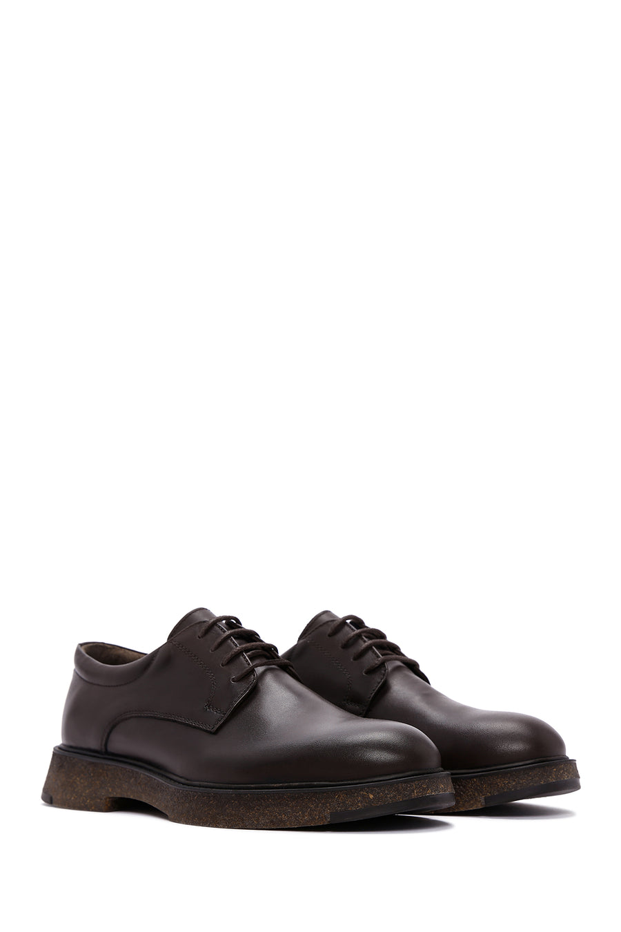 Men's Brown Leather Casual Shoes