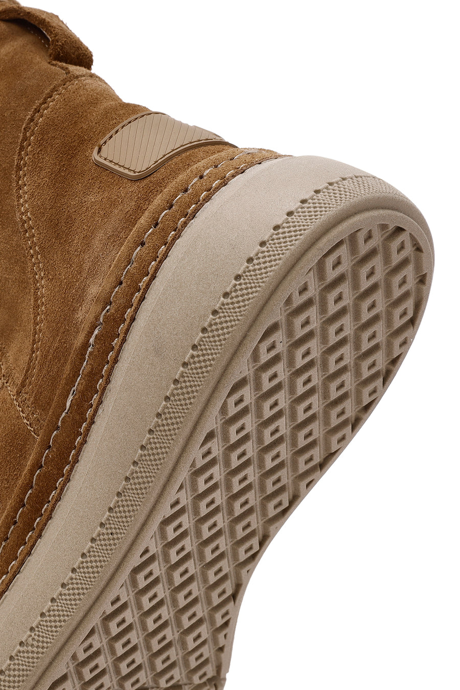 Women's Tan Suede Leather Boots