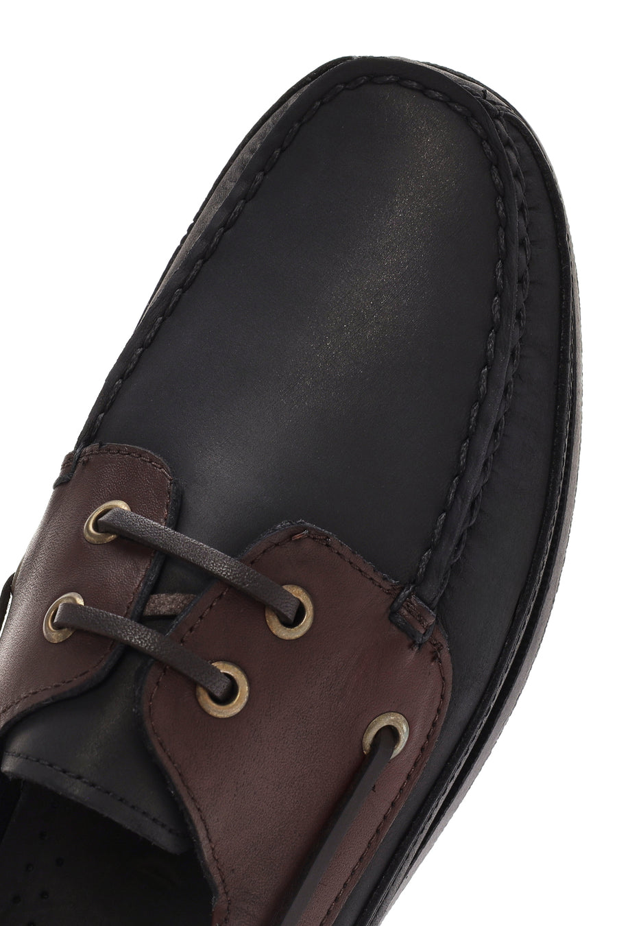 Men's Black Leather Comfort Loafer