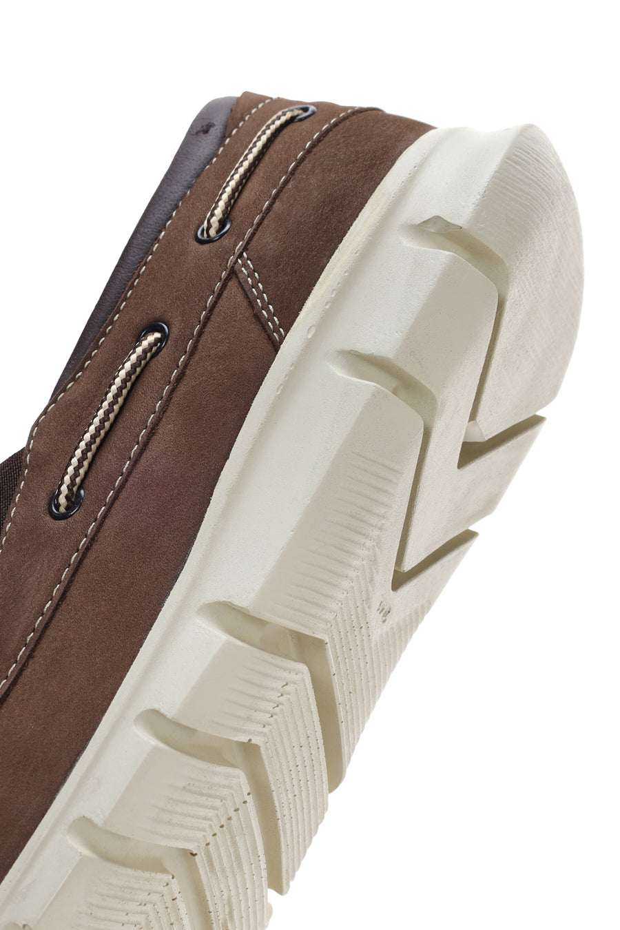 Erkek Vizon Nubuk Deri Casual Loafer