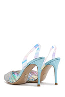 Women's Multi-Colored Stone Thin High Heel Stiletto | Derimod