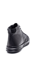 Men's Leather Zippered Boots | Derimod