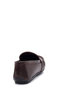 Erkek Kahverengi Deri Casual Loafer | Derimod