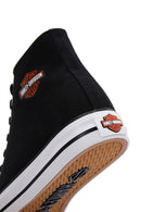 Harley Davidson Erkek Siyah Pittsburgh Bilekli Sneaker | Derimod