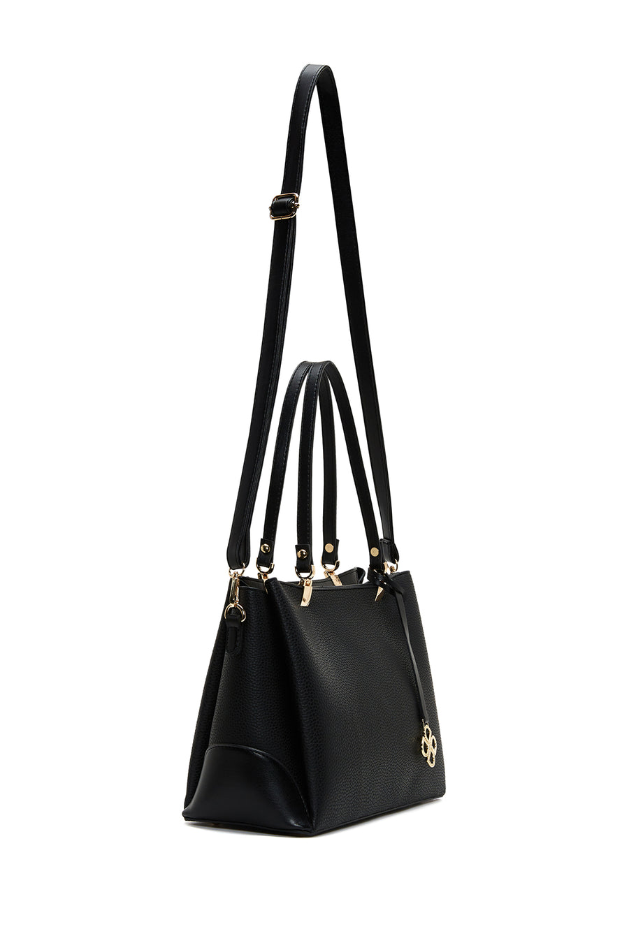 Women's Black Classic Shoulder Bag
