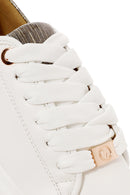 ACBC x Derimod Women's White Lace-Up Chunky Sole Sneakers | Derimod