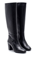 Women's Zippered Heeled Boots | Derimod