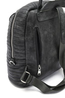 Women's Gray Metal Detailed Backpack | Derimod