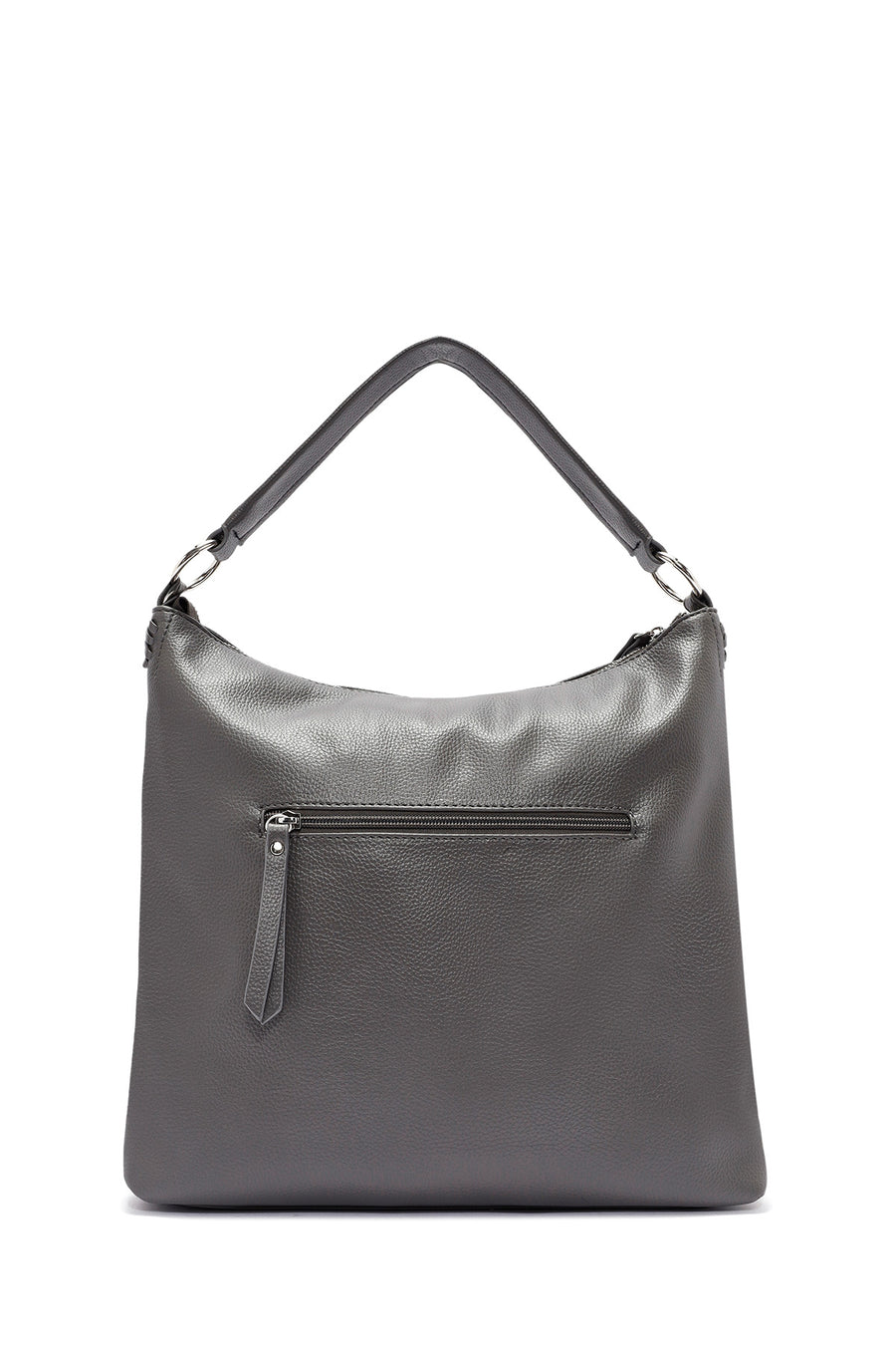 Women's Gray Long Strap Shoulder Bag