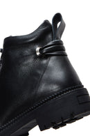 Women's Black Leather Boots | Derimod