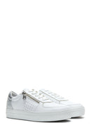 Kadın Deri Fermuarlı Sneaker | Derimod