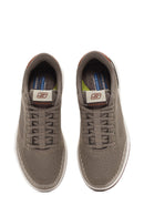 Skechers Men's Beige Corliss - Dorset Lace-Up Fabric Sneakers | Derimod