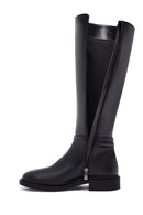 Woman Black Zip Closure Boot | Derimod