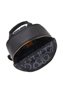 Woman Black Printed Backpack | Derimod