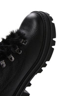 Women's Black Leather Boots | Derimod