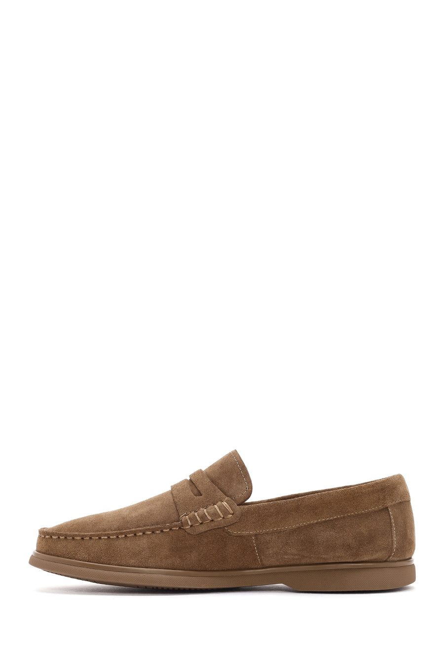 Derimod Fly Male Mink Suede Leather Loafer