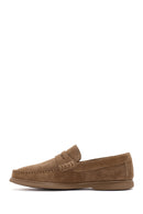 Derimod Fly Men's Mink Suede Leather Casual Loafer | Derimod