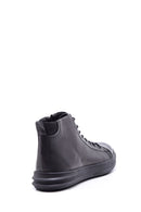 Men's Zipper Detailed Leather Boots | Derimod