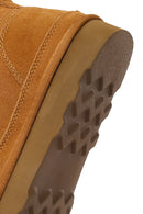 Male Tan Lace-up Suede Casual Boots | Derimod