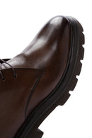 Men's Brown Casual Leather Boots | Derimod