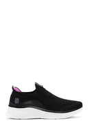 Women's Black Thick Soled Sneaker | Derimod