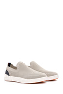 Derimod Zero Men's Beige Fabric Sneaker | Derimod