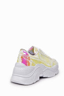 Women's High-Sole Sneaker | Derimod