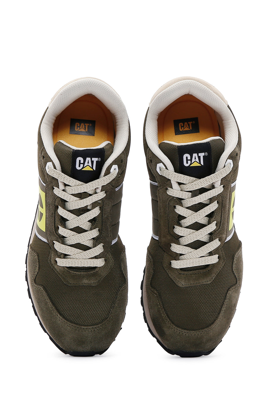 Caterpillar Erkek Haki Shelby Süet Deri Sneaker