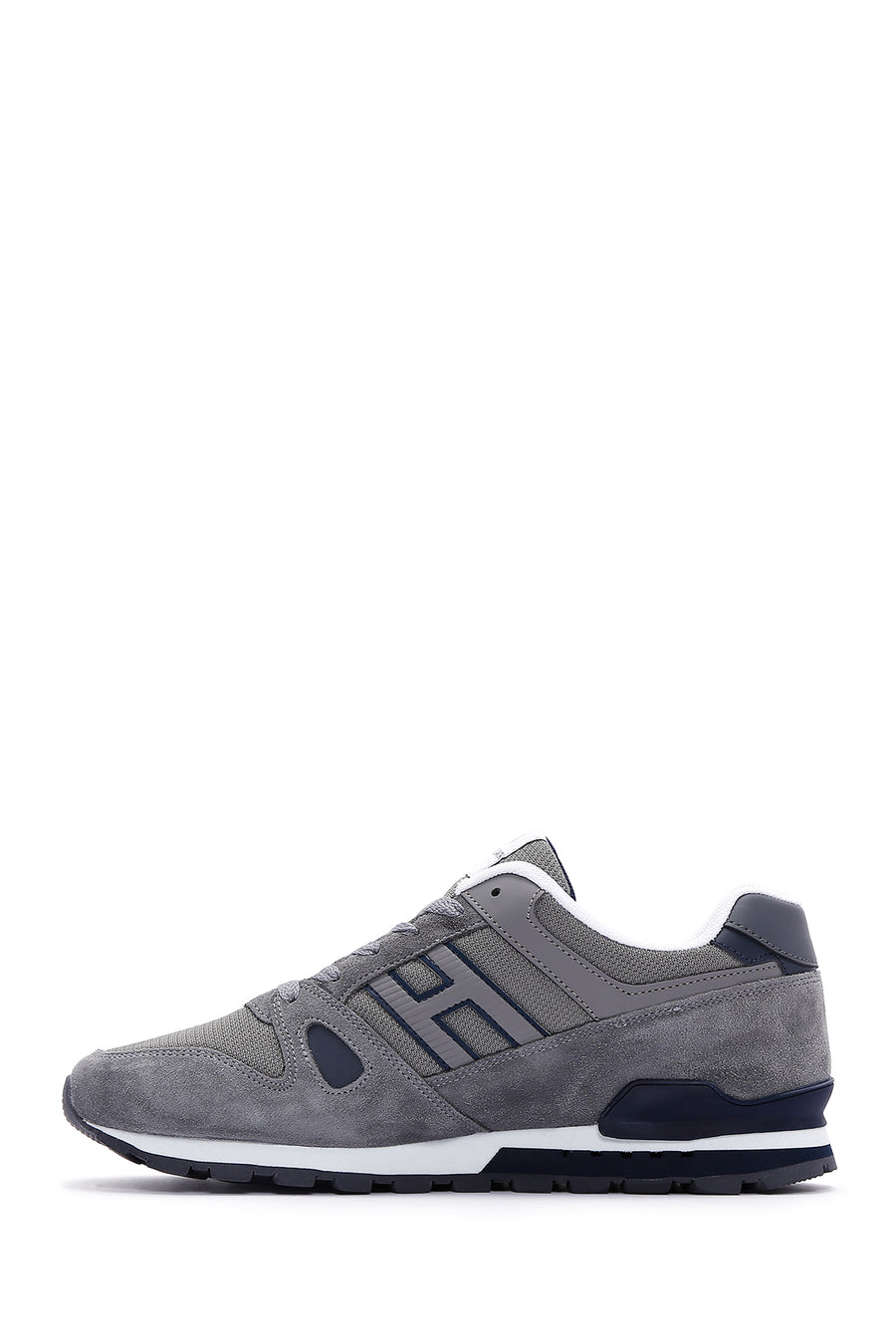 Hammer Jack Men's Gray Leather Sneaker