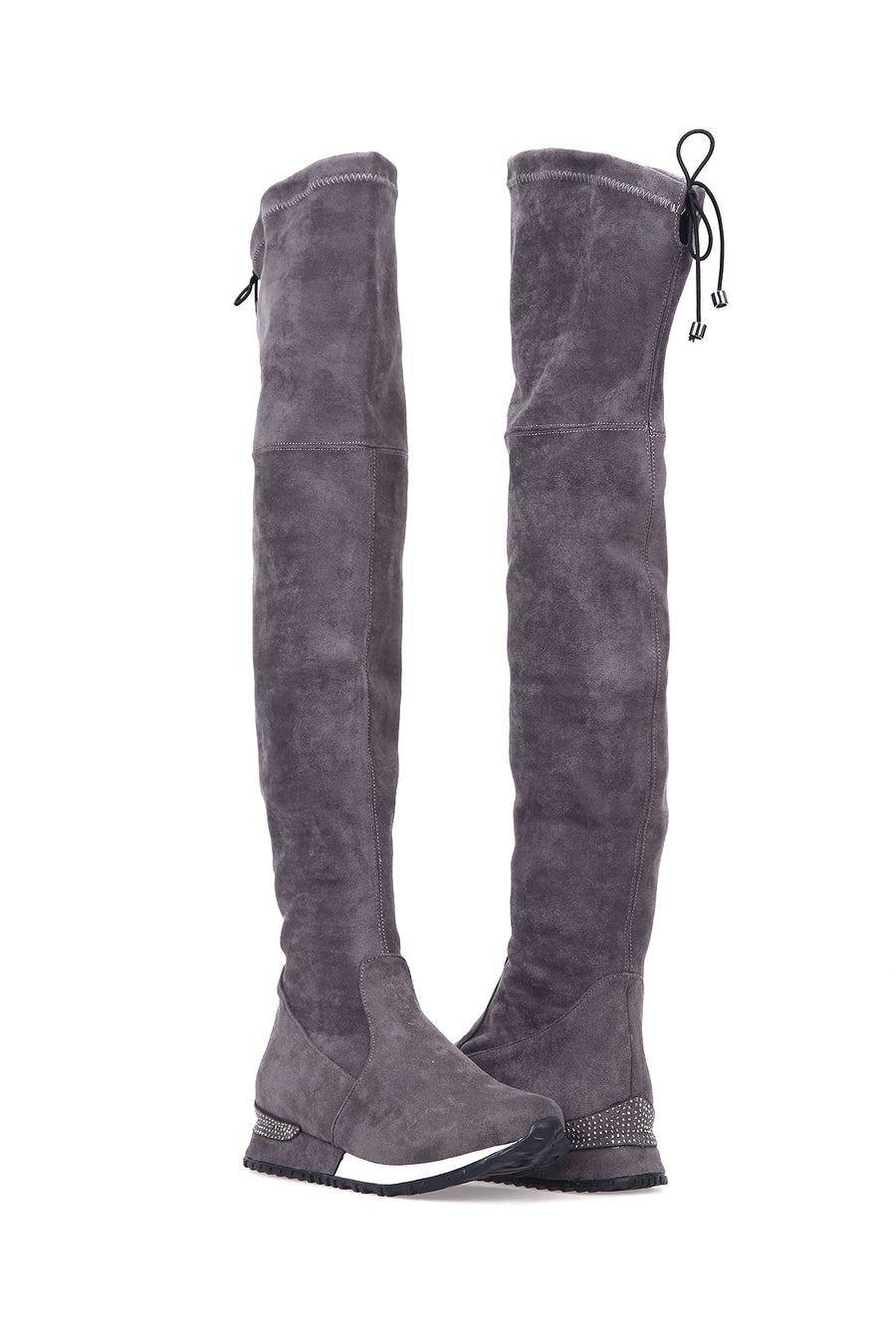 Women's Stretch Suede Boots