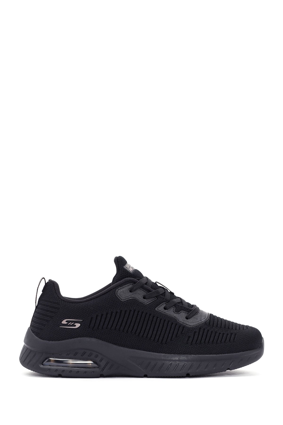 Skechers Women's Black Squad Air Sports Sneaker 117378 BBK | Derimod