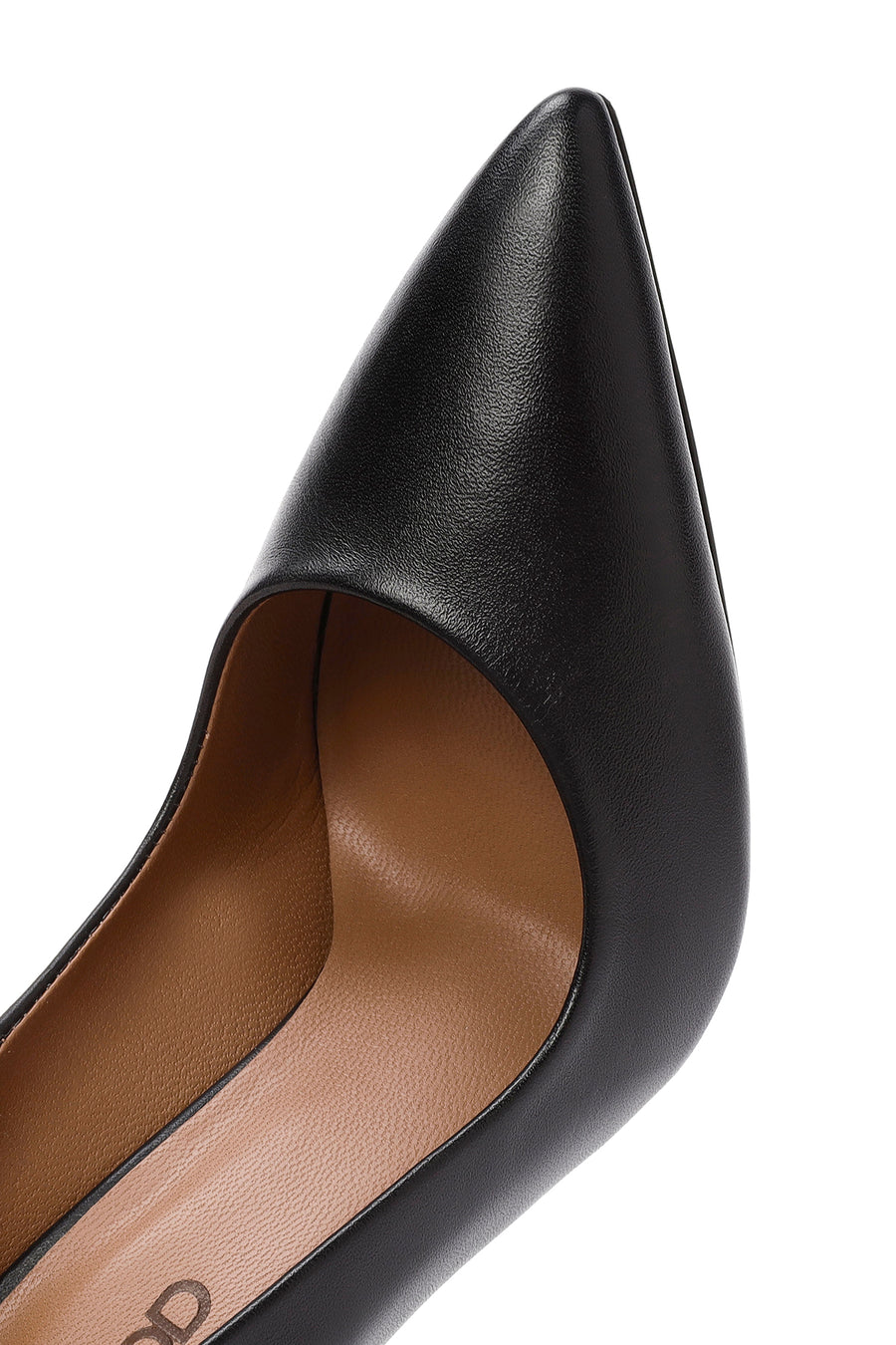 Kadın Siyah Yüksek İnce Topuklu Deri Stiletto