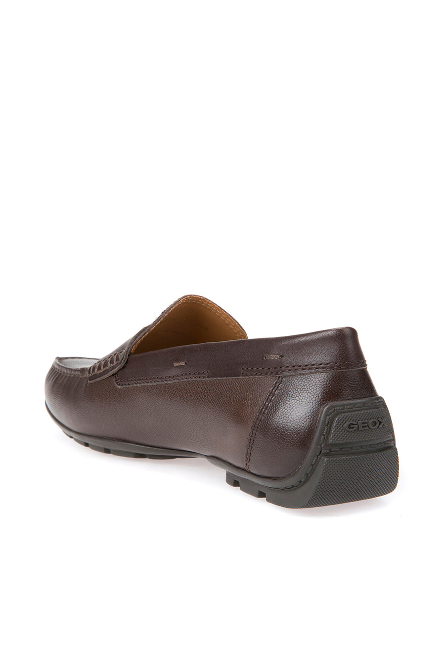 Geox Erkek Kahverengi U Moner 2Fit Casual Deri Loafer