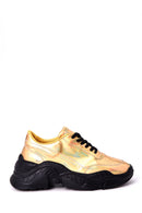 Women's High-Sole Sneaker | Derimod