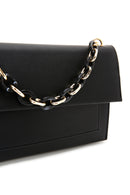 Women's Black Long Chain Strap Clutch Bag | Derimod