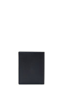 Men's Navy Blue Leather Card Holder | Derimod