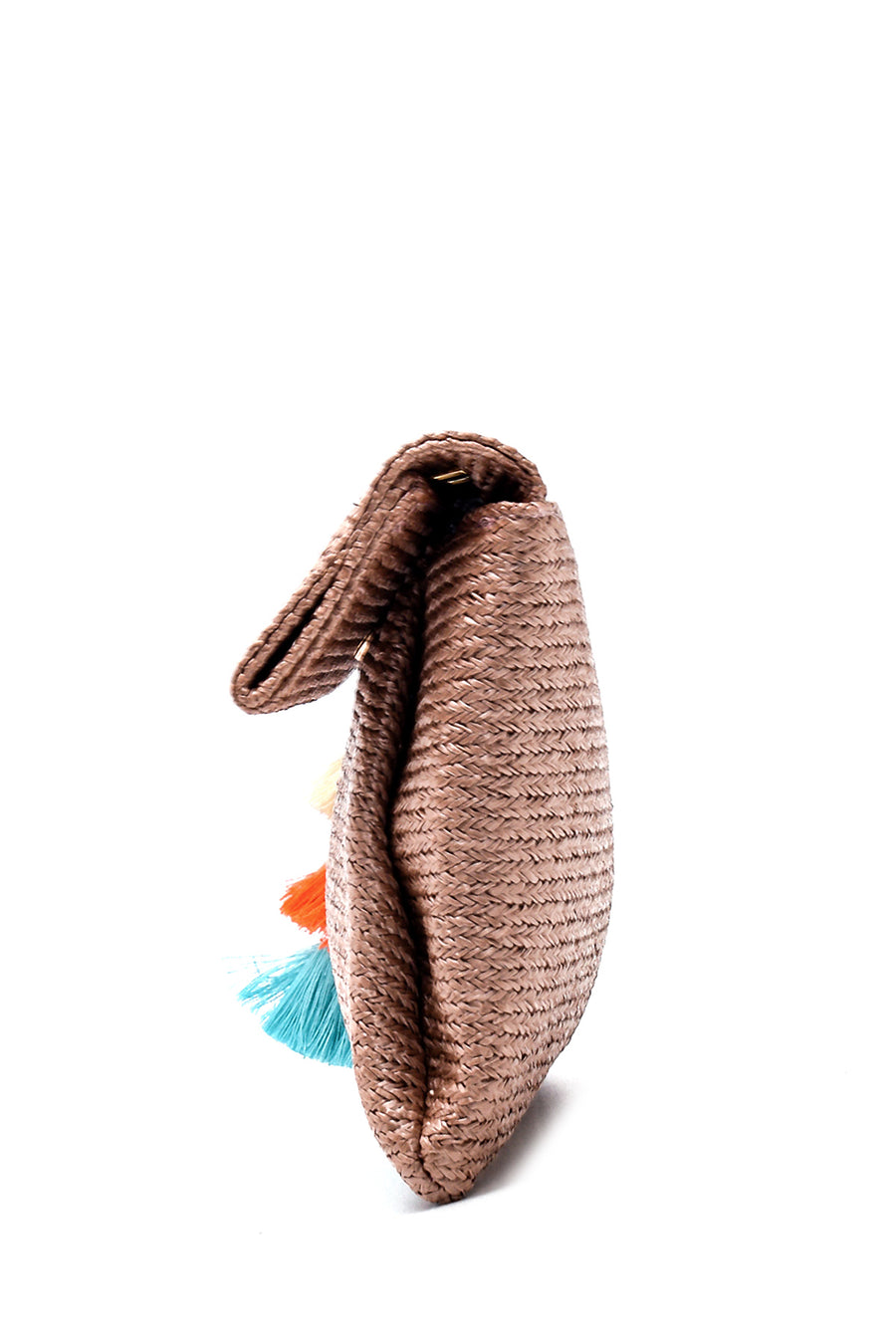 Women's Straw Portfolio Bag