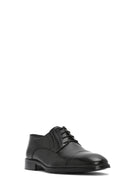 Men's Black Laced Leather Classic Shoes | Derimod
