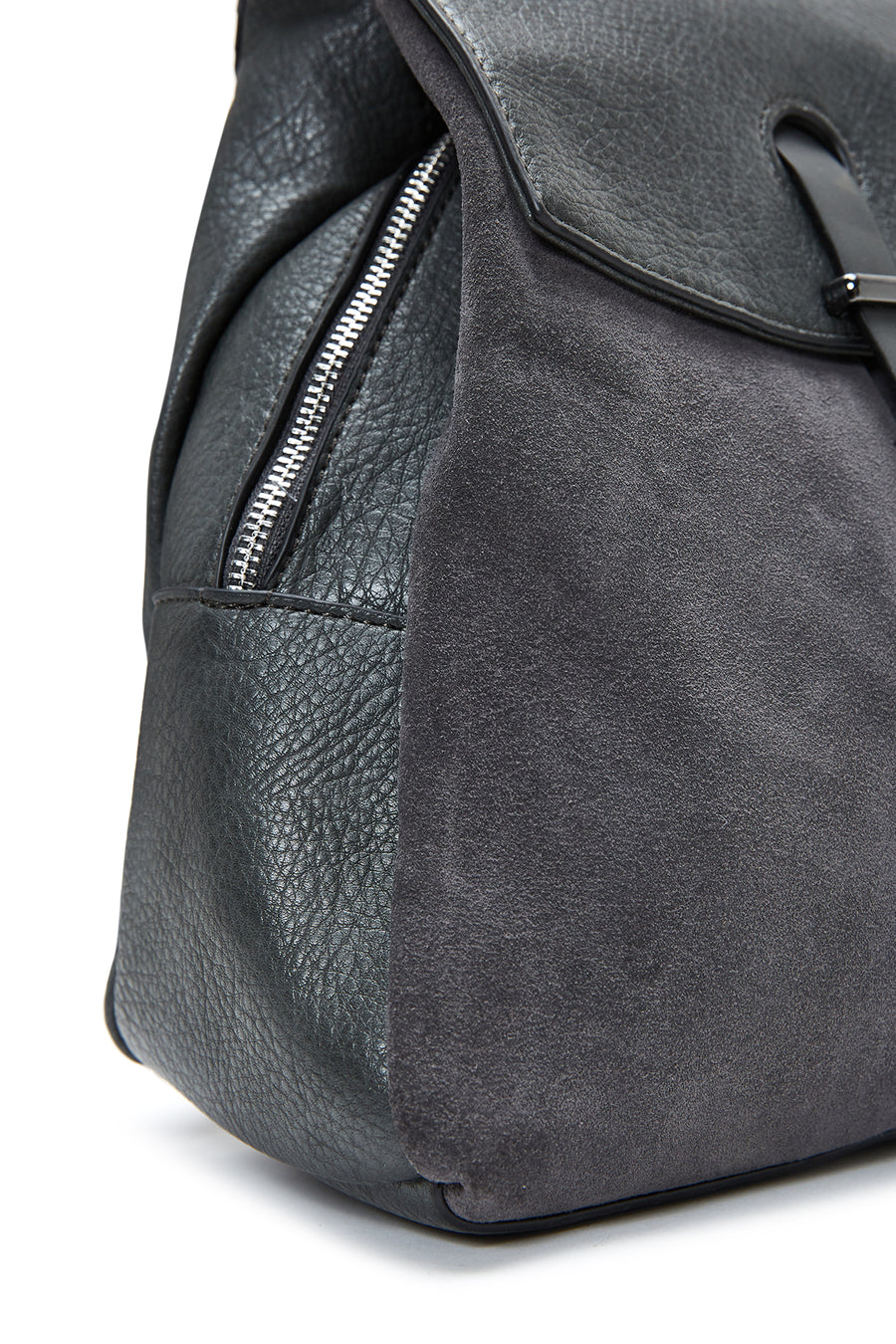 Women's Gray Casual Backpack